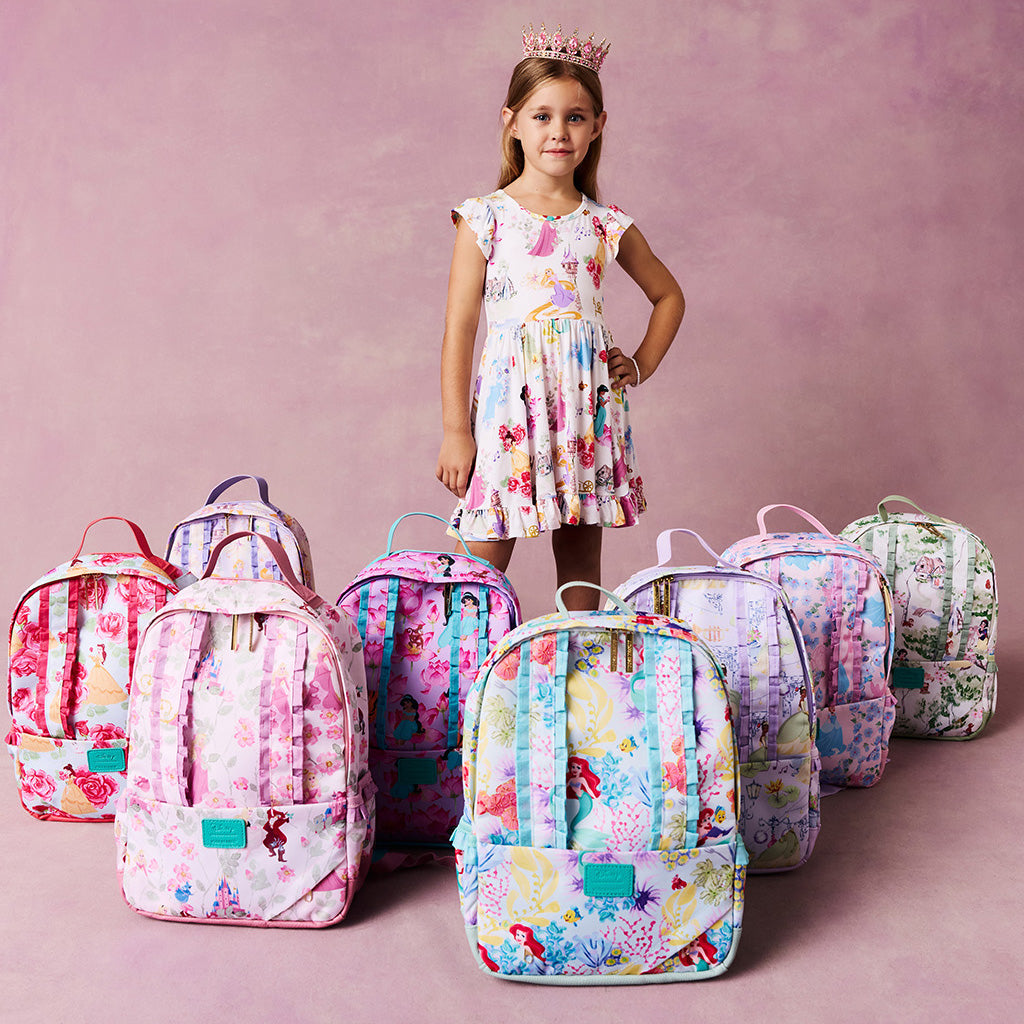 Disney Princess Belle Ruffled Backpack