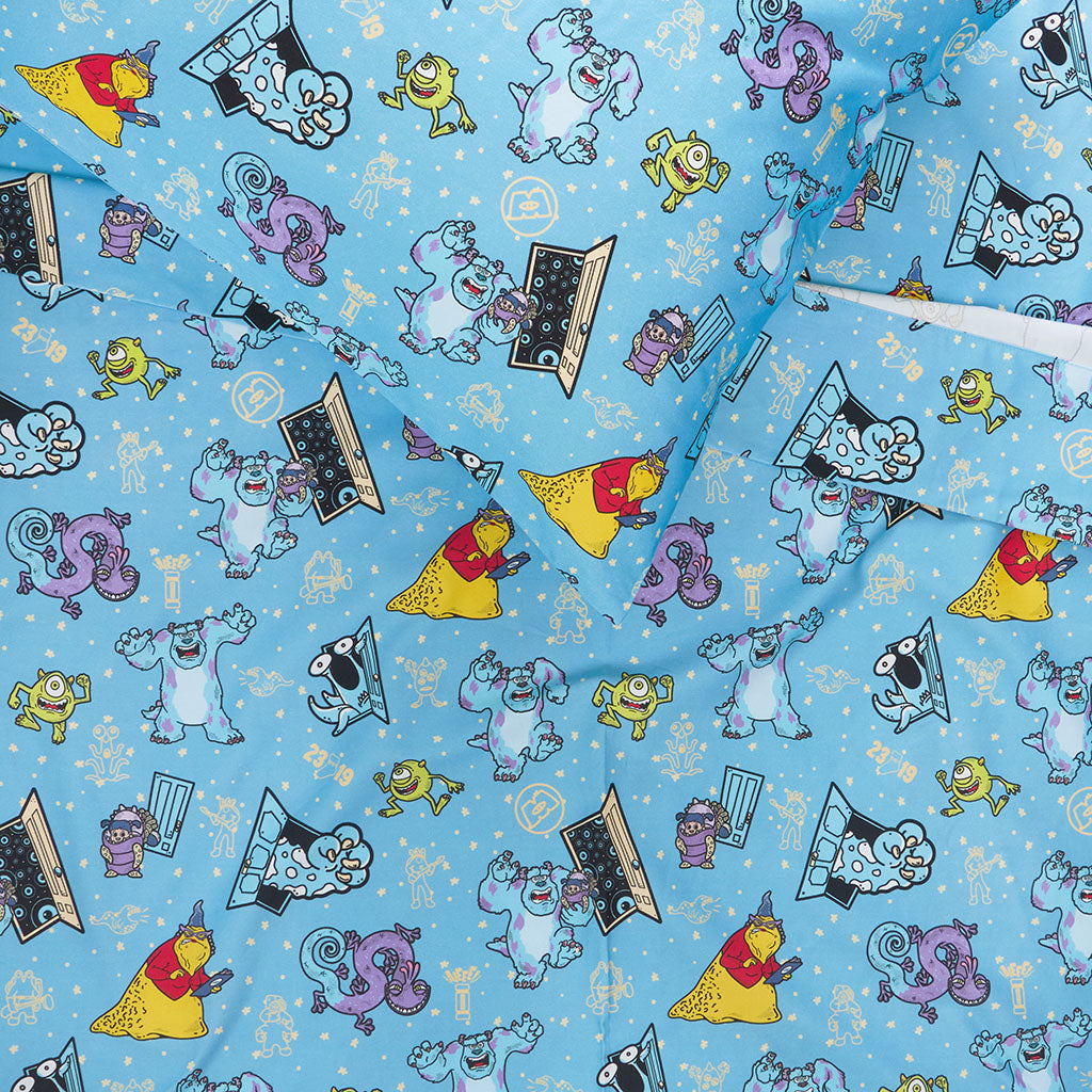 Disney Monsters, Inc. Sheet Pillow Cover Set