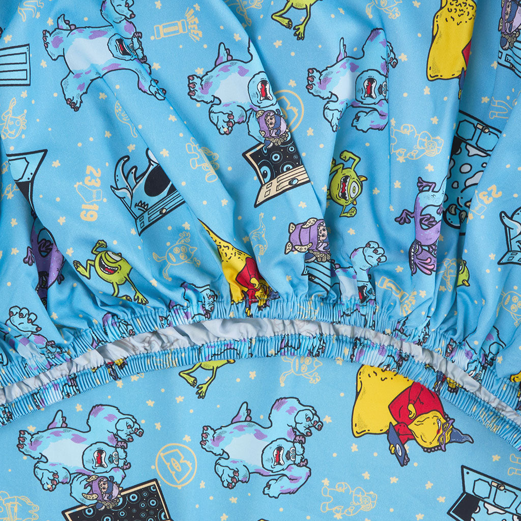 Disney Monsters, Inc. Sheet Pillow Cover Set