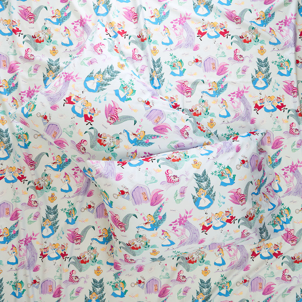 Disney Adventures in Wonderland Pillowcase Set