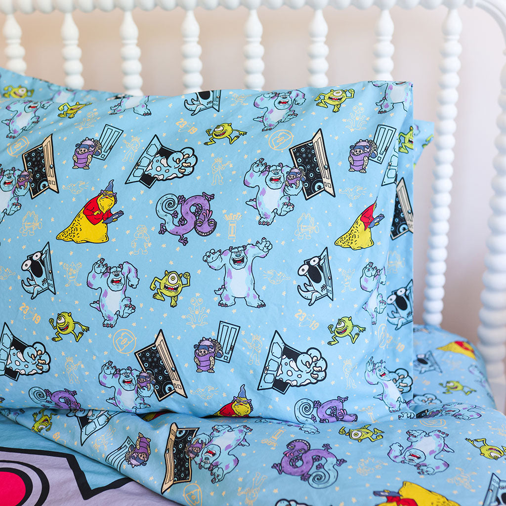 Disney Monsters, Inc. Pillowcase Set