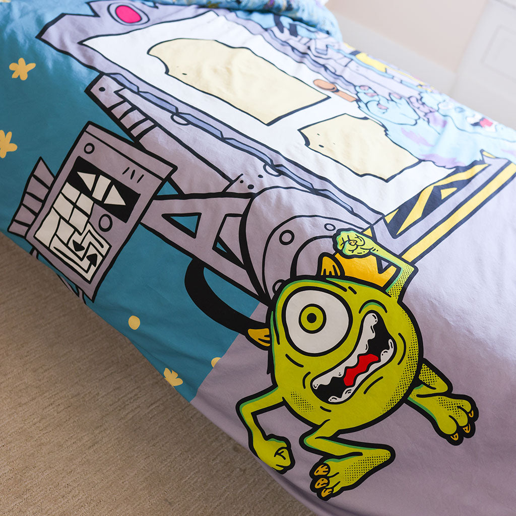 Disney Monsters, Inc. Reversible Duvet Cover