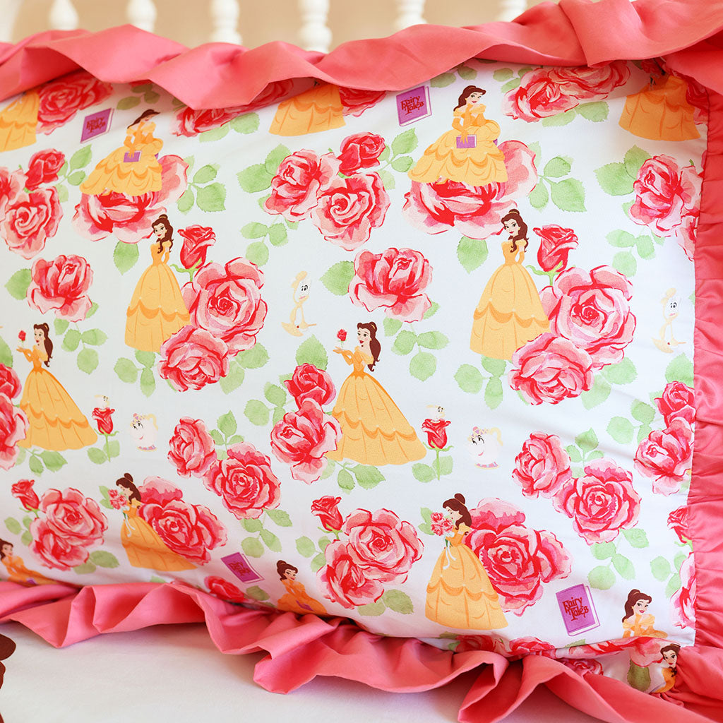 Disney Princess Belle Ruffled Pillowcase