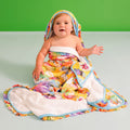 Care Bears™ x Sesame Friends Ruffled Hooded Towel